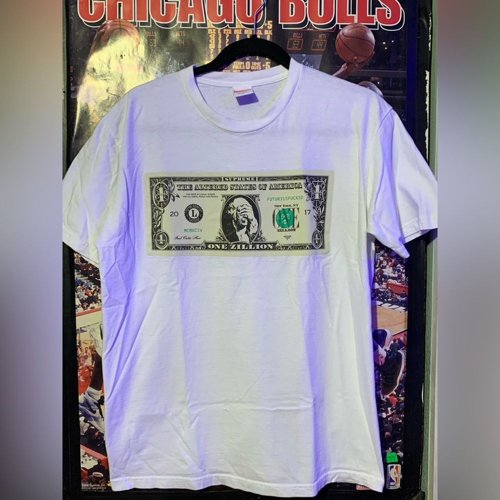 Supreme One hundred dollar tee
